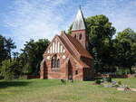 Ferbitz, neugotische evangelische Kirche, erbaut von 1905 bis 1906 (23.06.2026)