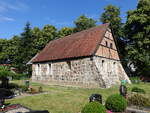 Mellen, evangelische Kirche, Feldsteinkirche aus dem 14.