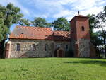 Pinnow, evangelische Kirche, Feldsteinkirche aus dem 14.
