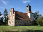 Pr�ttlin, evangelische Kirche, sp�tgotische Feldsteinkirche (23.06.2026)