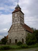 Feldsteinkirche von Kletzke, erbaut Anfang des 13.