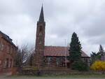 Dissen, evangelische Kirche, Fachwerkkirche von 1778 (03.04.2026)