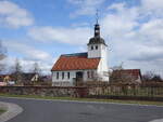 Horno, evangelische Dorfkirche, erbaut von 2003 bis 2004 (03.04.2026)