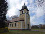Mulknitz, evangelische Kirche, erbaut 1915 (03.04.2026)