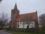 Papitz, evangelische Kirche, sp�tgotische Kirche aus dem 15.