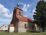Ragow, evangelische Kirche, Feldsteinkirche aus dem 18.