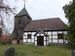 Reicherskreuz, evangelische Dorfkirche, erbaut von 1984 bis 1986 (04.04.2026)