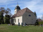 Sembten, evangelische Kirche, erbaut von 1813 bis 1814 (04.04.2026)