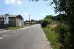 Grunewalder Strae, Teil des Oder-Neisse-Radweg, Stadteinwrts 