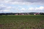 Blick auf den Orsteil Bresinchen, vom Oder-Neisse Radweg (Bresinchener Strae) am 04.06.09