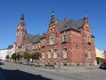 Dahme/Mark, Rathaus am alten Markt, erbaut von 1893 bis 1894 nach einem Entwurf des Architekten Max Jacob (08.09.2025)