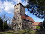 Gro� Kienitz, evangelische Dorfkirche, erbaut im 13.