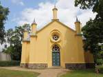 Die Schinkelkirche zu Grobeeren am 15.