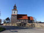 Felchow, evangelische Kirche, fr�hgotische Feldsteinkirche aus dem 13.