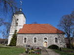 Schmargendorf, evangelische Kirche, Feldsteinkirche aus dem 13.