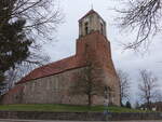 Gerswalde, evangelische Dorfkirche, erbaut im 13.