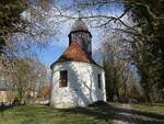 Gr�nberg, evangelische Dorfkirche, Zentralbau erbaut von 1792 bis 1793 (10.04.2026)
