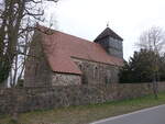 Kaakstedt, evangelische Dorfkirche, Saalkirche aus dem 13.