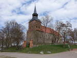 Schm�lln, evangelische Kirche, Feldsteinkirche aus dem 13.
