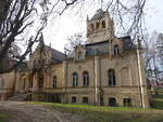 Sch�now, neugotisches Schloss, erbaut 1840 (10.04.2026)
