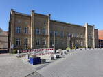 Prenzlau, Geb�ude der Wohnunsgenossenschaft am Marktberg (11.04.2026)