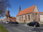 Prenzlau, Mitteltorturm und Hl.
