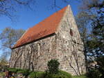 Ziemkendorf, evangelische Kirche, Feldsteinkirche aus dem 13.