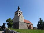 Hassleben, evangelische Kirche, Saalkirche aus dem 13.
