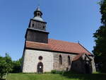 Jakobshagen, evangelische Kirche, Feldsteinkirche aus dem 13.