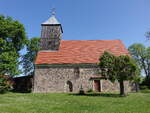 Klosterwalde, evangelische Kirche, Feldsteinkirche erbaut im 13.