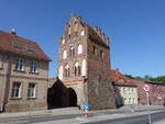 Templin, M�hlentor, zweist�ckiger Torturm aus dem 14.