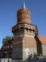 Prenzlau, Mitteltorturm der Stadtmauer (19.09.2012)