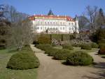 Schloss Wiesenburg und Schlopark, erbaut ab 1161 durch Probst Vigbert (16.03.2012)