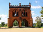 Die Berliner Gerichtslaube im Park und Schloss Babelsberg vor den Toren von Potsdam.