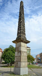 Der Obelisk des Neustdter Tores in Potsdam.