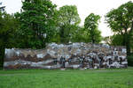 Die zwischen 1791 und 1794 entstandene Muschelgrotte im Neuen Garten.