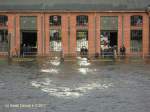 Hamburg am 4.12.2011 bei Hochwasser, St.