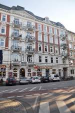 HAMBURG, 03.09.2014, Hausfassade im Stadtteil Ottensen