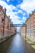 Kehrwiederfleet in der Hamburger Speicherstadt.