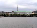 HAMBURG, 21.08.2004, an der Alster