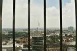 Blick vom Turm der Hamburger Michaelis Kirche (Michel) ber Hamburg.Foto vom 01.05.2011.