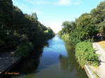 Hamburg-Uhlenhorst am 24.8.2016: Eilbekkanal /