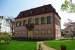 Darmstadt, Prinz Georg Palais, erbaut 1710 als höfische Sommerwohung, seit   1907 Porzellanmuseum (10.04.2009)