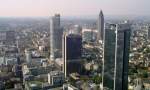 Trianon, FBC, Westendtower und Messetuem vom Main-Tower aus gesehen.