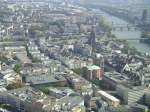 Frankfurt vom Main Tower ais gesehen.