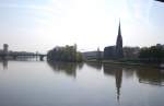 Die Dreiknigskirche morgens kurz nach 9 am 26.April 08.