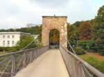 KASSEL, Fugngerbrcke ber die Fulda, 2004