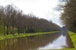 Blick auf den Kchengraben (Karlsaue in Kassel am 22.4.2012).