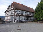 Fischbachtal, historisches Rathaus im Ortsteil Lichtenberg (25.07.2020)