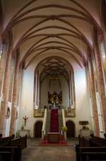 Fulda, Altarraum der Klosterkirche St.